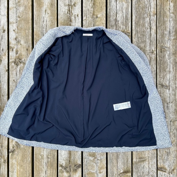 Esprit ⎮ White and blue coatigan - Picture 6 of 9